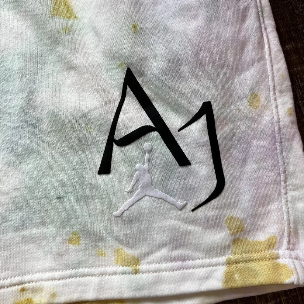 Jordan Shorts 2XL Mens Sport DNA All Over Print Tie Dye $60